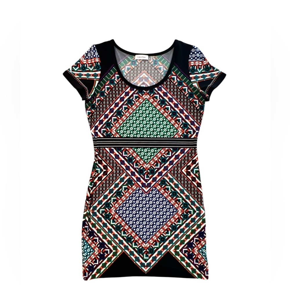Calvin Klein Women's Dress Multicolor Size 8 New Without Tags